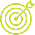 green bullseye
